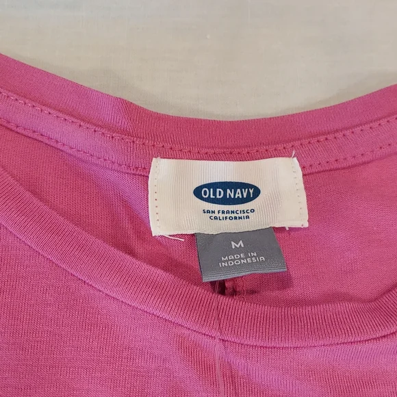 Old Navy Relaxed Pink Tank Top Size Medium - Picture 8 of 14